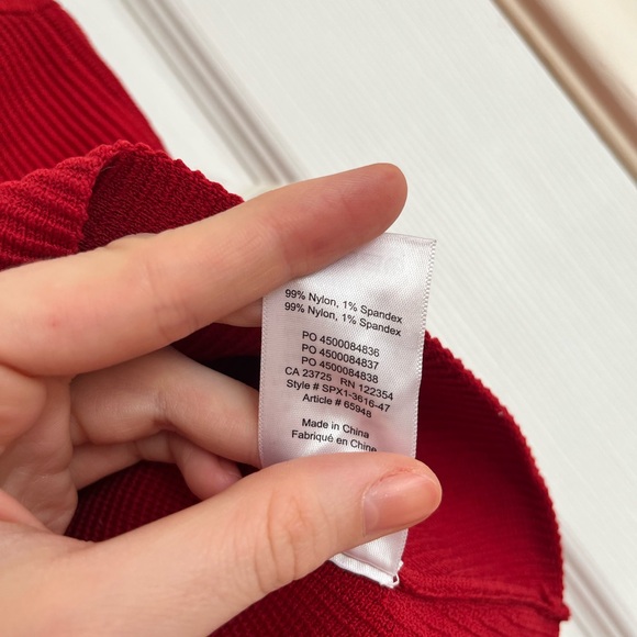 Babaton Strapless Ribbed Top - Picture 3 of 5